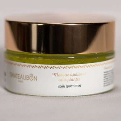 Masque apaisant aux plantes
